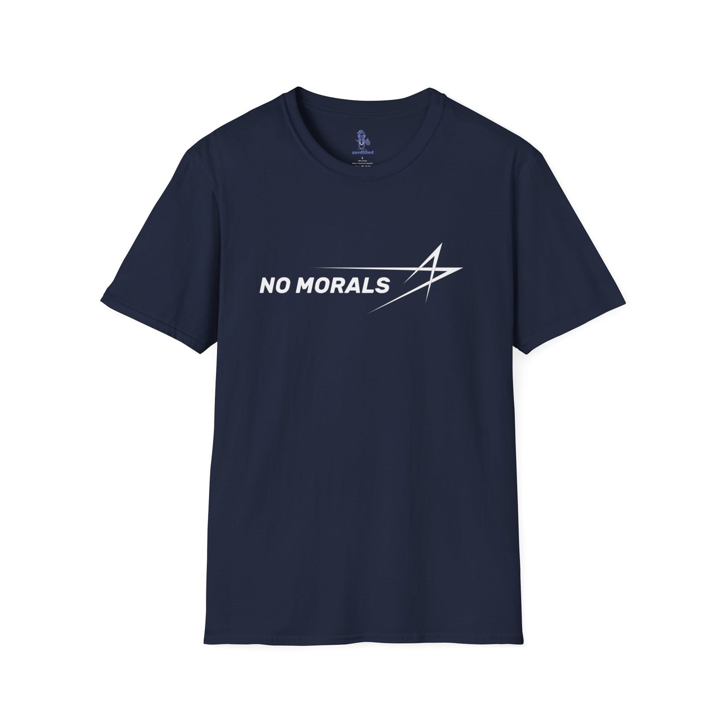 LM No morals tee.